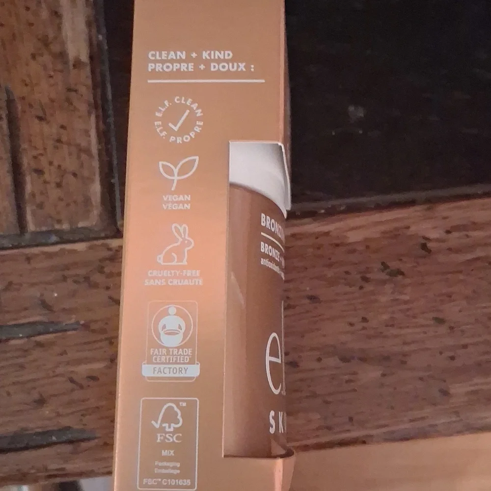 NEW Elf Skin Bronzing Drops Rose Gold Tinted Serum For Fair to Medium Complexion - Picture 5 of 8